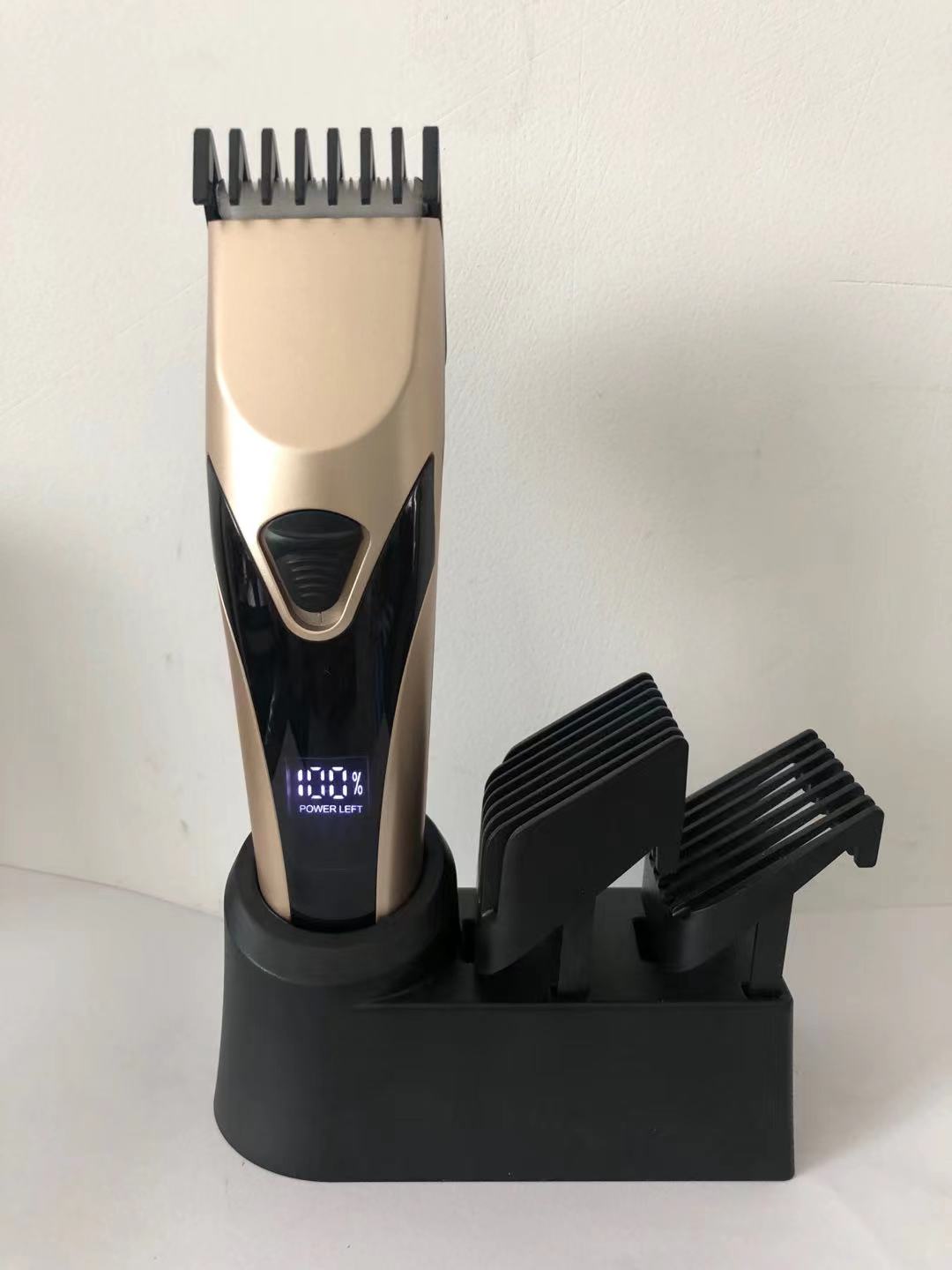 Cordless Electric Adjustable Taper Lever Hair Clipper from China